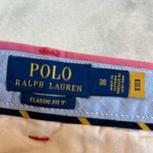 Men’s size 38 pink shorts